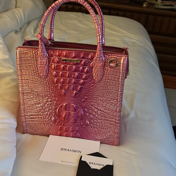 Brahmin NWT ombré purse/shoulder and crossbody bag - Picture 10 of 14